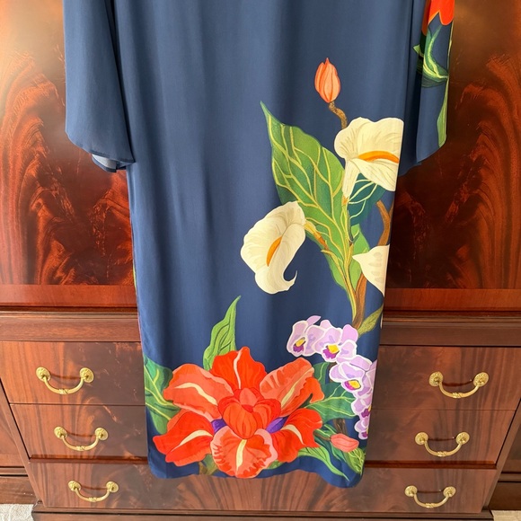 BORGO DE NOR Capucine Embellished Floral-Print Crepe de Chine Maxi Dress - Picture 11 of 16